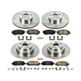 thumbnail image 3 of Power Stop Front and Rear Stock Replacement Brake Pad and Rotor Kit KOE2750, 3 of 8