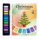 thumbnail image 1 of Cuaderno de acuarela, guía de pintura paso a paso, juego de acuarela, libro para colorear con acuarela inspirado en la naturaleza, 1 of 8
