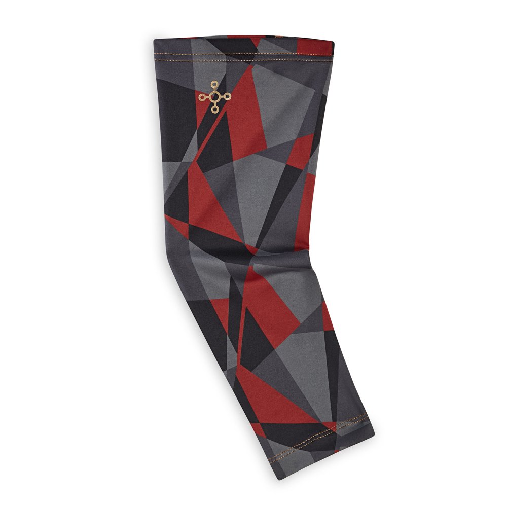 Tommie Copper Sport Compression Arm Sleeve, Red Geo, Large/XL Walmart