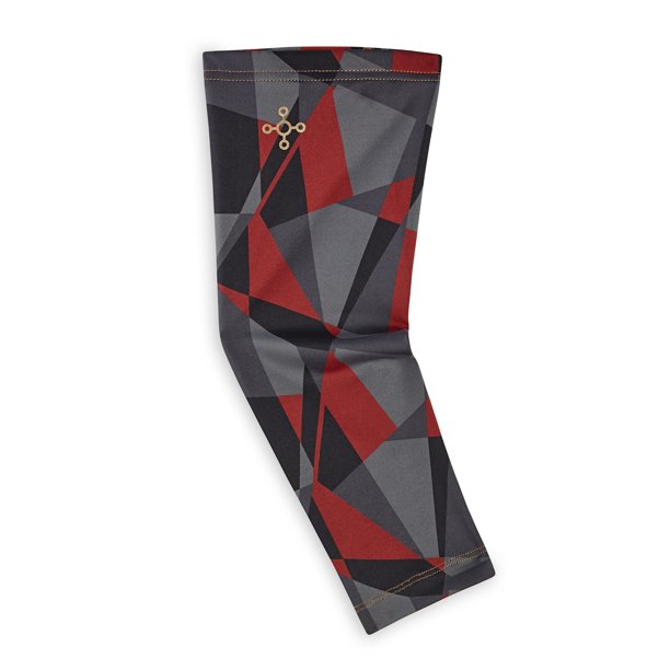 Tommie Copper Sport Compression Arm Sleeve, Red Geo, Large/XL Walmart
