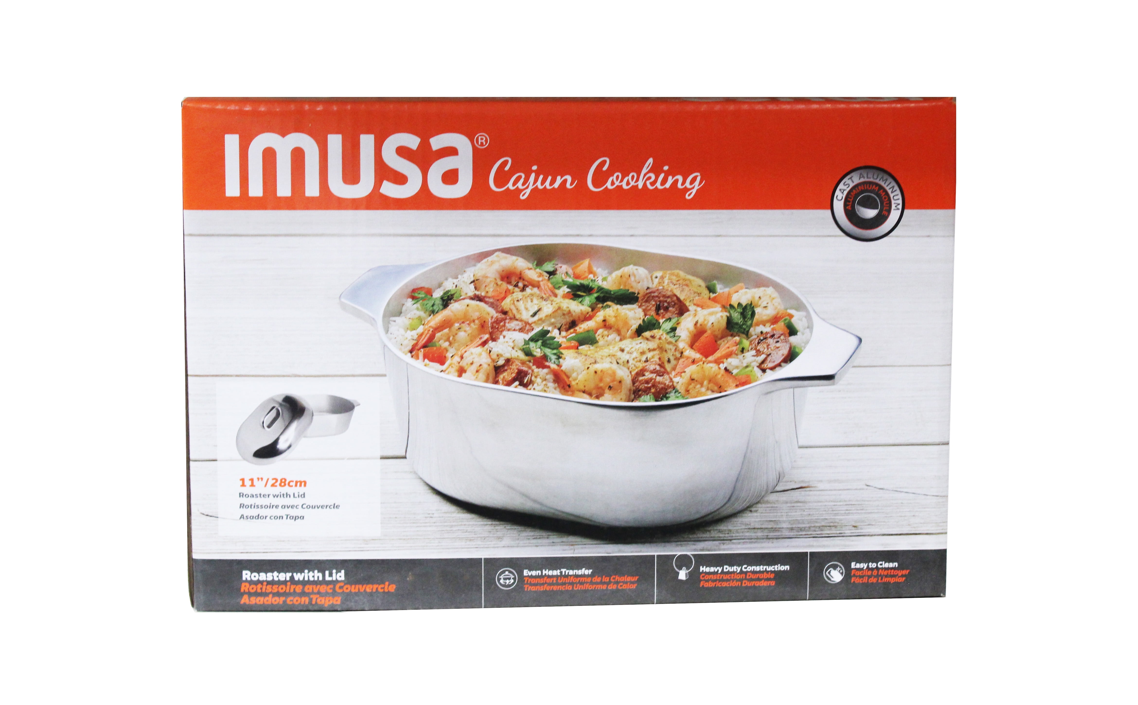 IMUSA Imu-89304 8-Piece Cajun Cookware Set - Aluminum