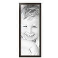 thumbnail image 2 of ArtToFrames 12" x 32" Dark Mahogany Silver Picture Frame, 12x32 inch Multi Wood Poster Frame (WOM-5024),  Pack, 2 of 7