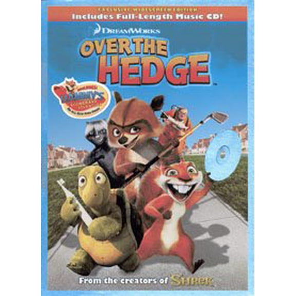 Over The Hedge Widescreen DVD Full Length Music CD NEW