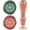 Shape 04, variant on Christmas Elf Dwarf Wax Seal Stamp X'Mas EVE Gift Sealing Wax Stamp Brass Head Wooden Handle Removable 25mm for Envelopes Wedding Invitations Wine Packages Christmas Halloween