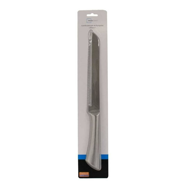 Cuchillo para Pan Mainstays de Acero Inoxidable 33.5 cm