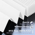 thumbnail image 2 of Filtro True HEPA de repuesto para purificador de aire PETOX MK01 y MK06, 2 of 9