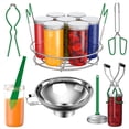 thumbnail image 1 of Kit básico de pistolas Canning Supplies, 7 piezas, acero inoxidable, 1 of 7