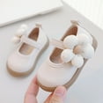 thumbnail image 2 of Otqutp Birthday Footwear for Baby Girls Single Shoes Soft Soled Leather Shoes Children's Toddler Shoes Flower Baby Shoes for 0 to 4 Years, 2 of 7