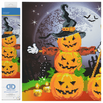 Diamond Dotz Halloween Scarecrow Diamond Painting Kits for Adults - Diamond Art Kits a Relaxing Creative Craft Kit with Dotz Gems