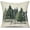 Green6, variant on Christmas Pillow Covers 18x18 Christmas Decorations Watercolor Blue Green Christmas Tree Rustic Style Nature Forest Print Decorative Throw Pillows Winter Christmas Decor