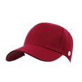 thumbnail image 5 of SPRING PARK Unisex Solid Color Men Women Breathable Casual Anti-UV Button Sunhat Baseball Cap Outdoor Hat, 5 of 6