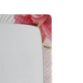 thumbnail image 3 of Ambesonne Valentine Fitted Sheet, Romantic Roses Bridal, Queen Size, Pink Coral Green, 3 of 3