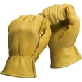 thumbnail image 6 of MEN`S FULL GRAIN TAN DEERSKIN LEATHER GLOVES LINED 40 GRAM 3M THINSULATE XLARGE, 6 of 9