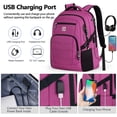thumbnail image 5 of UKEIN Laptop Backpack with USB Charging Port Water Resistant Backpacks for Adults Work Business Laptop Backpack for Men, 5 of 8