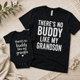 thumbnail image 5 of There's No Buddy Like My Grandson Matching Grandpa And Grandson Shirts, Grandpa And Me Outfit, Grandfather Gift, Father's Day Grandpa Gift, 5 of 7