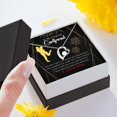 thumbnail image 2 of Girlfriend Birthday Gift Better Person 18k Gold or Stainless Steel 18" Necklace Girlfriend Gift, 2 of 7