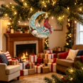 thumbnail image 4 of Cardinal Christmas Hanging Ornaments,Red Cardinal Ornaments for Christmas Tree Old World Christmas Ornaments Xmas Decor Cardinal Mom Remembrance Memorial Sympathy Bird Lover Gift 3.15 Inch, 4 of 6