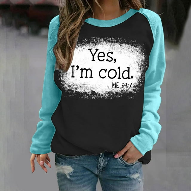 2023 Chandail en Molleton Mode pour Femmes 50 % de Réduction Liquidation T-shirt Imprimé Manches Longues Blouse Col Rond Hauts Décontractés Chandail en Molleton