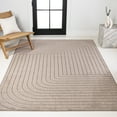 thumbnail image 6 of JONATHAN Y SCANDINAVIAN 8 x 10 Area Rug, Odense Minimalist Angle Geometric - Light Taupe, SCN101C-8, 6 of 11