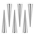thumbnail image 2 of Gnmfd Cream Horn Model Stainless Steel Conical Danish Croissant Mold, Baking Cone Roller for Cream Pastries Croissants Pizza Cones Ice Cream Rolls Home Kitchen Baking Tools, 2 of 9