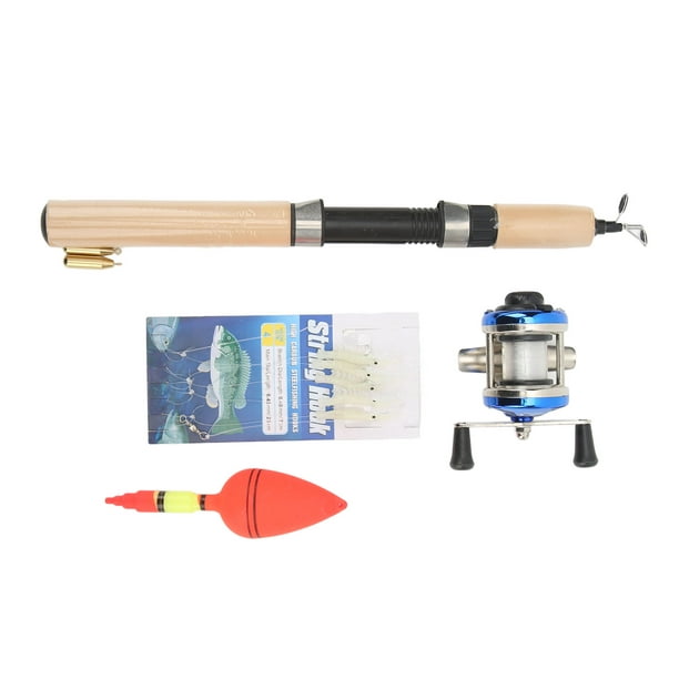 Youthink Ice Fishing Rod, Fade Resistant 75cm Bright Float Winter Fishing Pole Set For Sea Surf Fishing