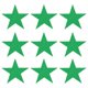 thumbnail image 1 of Recortes de Papel Estrella Unique Bargains Confeti Verde 5.9 Pulgadas Paquete de 50, 1 of 5
