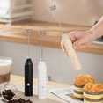 thumbnail image 4 of Handheld Milk Frother Wand, Rechargeable Handheld Drink Mixer Electric Whisk Foam Maker Handheld Drink Stirrer for Coffee Stirring Milkshake Whisking, 4 of 7