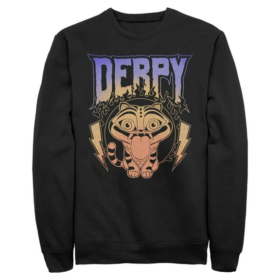 Mens KPop Demon Hunters Mythic Lightning Derpy Sweatshirt