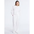 thumbnail image 2 of Scoop Women’s and Women’s Plus New Scubaknit Seamed Sweatpants, Regular and Short Lengths, Sizes XS-4X, 2 of 6