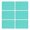 Turquoise Geometric Quatrefoil, variant on White Geometric Diamond Chevron Pattern Summer Placemats Table Placemats Set Of 4-Linen Kitchen Washable Placemats Table Mats 11.8"x17.7" Non-Slip Heat Resistant