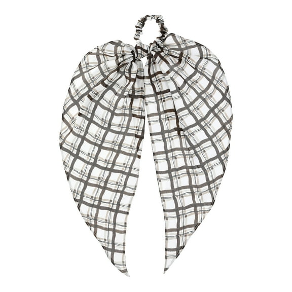 Time and Tru Women's Ombre Pony Scarf Hair Accessory, Red