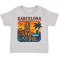 thumbnail image 3 of Inktastic Barcelona Cityscape Artwork Boys or Girls Toddler T-Shirt, 3 of 5