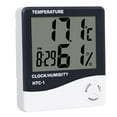 thumbnail image 4 of Shisuyan Home Thermometer Indoor ABS 2Pcs 10.3X9.3CM High Stability, 4 of 8
