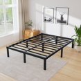 thumbnail image 1 of vfytbgnhj Queen Bed Frame 3600lbs Heavy Duty Metal Platform No Box Spring Needed with Steel Slat Support  Easy Assembly Noise-Free 16 Inch Queen, 1 of 5