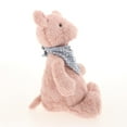 thumbnail image 4 of Muñeco de peluche de 35 cm, suave, bonito y portátil, para coche, casa, sofá, decoración Cerdo rosa, 4 of 5