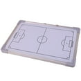 thumbnail image 4 of Tablero de fútbol de aleación de aluminio para colgar, para entrenamiento y práctica, con 27 imanes para nevera, 1 borrador y 1 rotulador (blanco)., 4 of 5