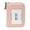 Pink, variant on Faraee Women Zipper Wallet RFID Blocking Coin Pouches Credit Card Holder Fashion Short Purses Black