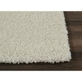 thumbnail image 4 of Nourison Malibu Shag Solid Shag Ivory 3'11" x 5'11" Area Rug, (4' x 6'), 4 of 8