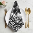 thumbnail image 2 of 250 Years Anniversary Cloth Napkins, American 1776-2026 Eagle Flag Washable and Reusable Dinner Napkins Set of 4, Table Napkin for Kitchen Party Birthday Wedding Hotel Housewarming 20"x20", 2 of 9
