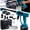 Blue, variant on 2026 New Cordless Portable Pressure Washer, 1800 PSI Battery Powered Power Washer with 6-in-1 Nozzle, 16.5FT Hose, 2x3.0A Batteries & Charger for Cars, Patio, Garden & Outdoor Cleaning (Blue)