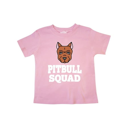 

Inktastic Dog Pitbull Squad Gift Toddler Boy or Toddler Girl T-Shirt