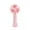 Pink, variant on Needhep Home Tower Fan Oscillating Fan,Fans That Blow Cold Air, Desk Top Fans Small Quiet Electric, Battery Fans for Camping, Fan for Baby (White)