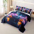 thumbnail image 3 of Erosebridal Sport Fast Car Quilt King for Boys,Car Theme King Coverlet Set for Teens, 3 of 7