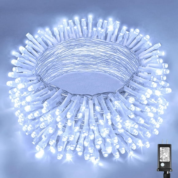 Cadena de luces Vivideal, 33 m, 300 LED, resistente al agua, 8 modos
