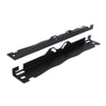 thumbnail image 3 of 2 placas de hierro para alineación de ruedas de coche, ahorra espacio para mediciones precisas con ranura única y cinta para mantenimiento automático. Negro, 3 of 8