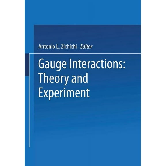 Subnuclear Gauge Interactions: Theory and Experiment, Book 20, (Paperback)
