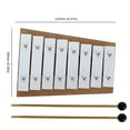 thumbnail image 3 of Glockenspiel Xilófono 8 Notas Xilófono Juguete Musical para Niños Aprendizaje Preescolar, 3 of 7