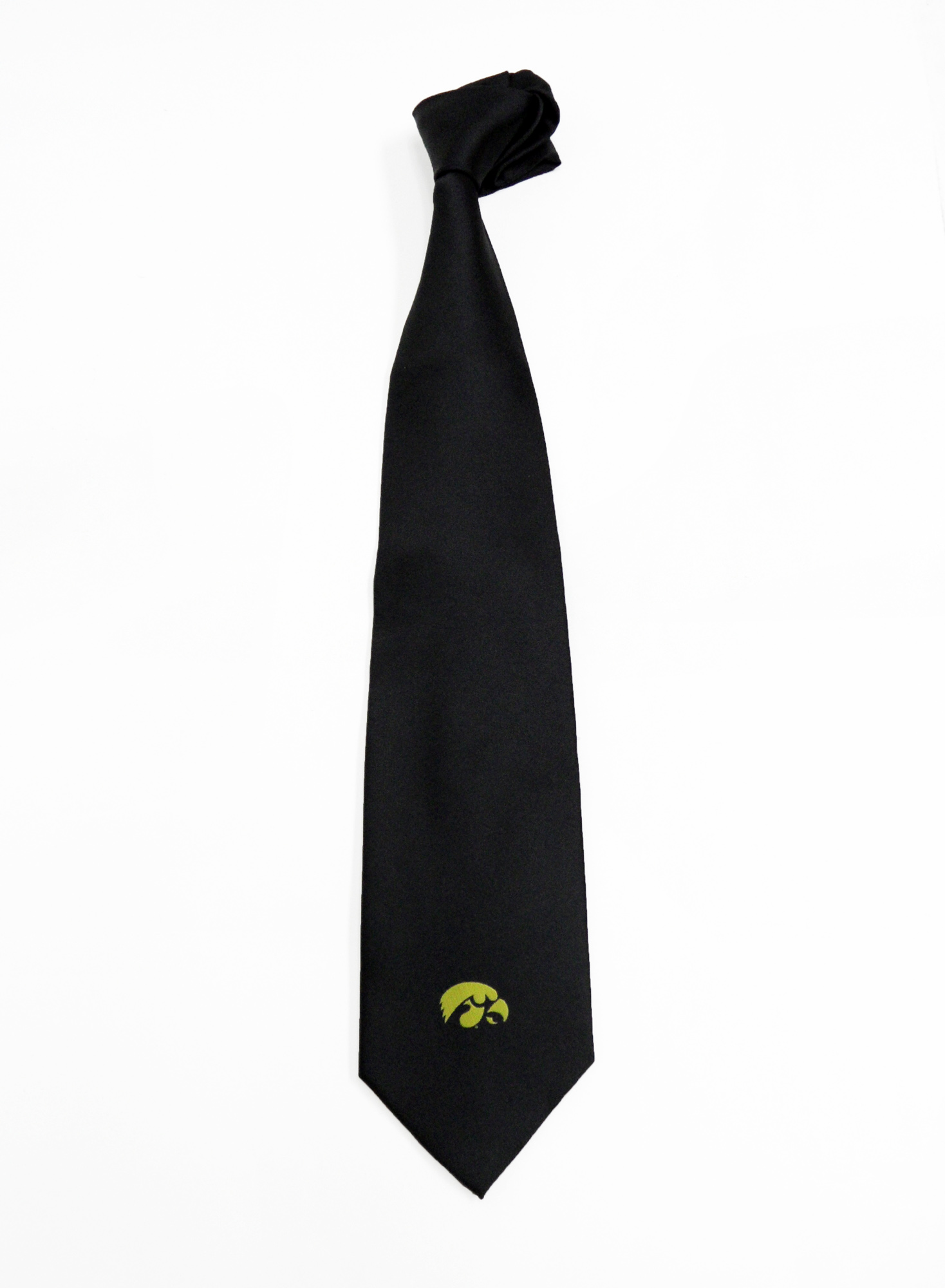 Iowa Hawkeyes Solid Necktie - Donegal Bay - Unisex - One Size