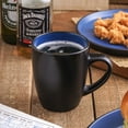 thumbnail image 6 of Stone Lain Albie 16-Piece Modern Dinnerware Set, Ceramic Stoneware, Blue and Black, 6 of 6
