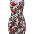 thumbnail image 4 of FashionOutfit Women's Floral Print Stretchy Mini Dress, 4 of 4